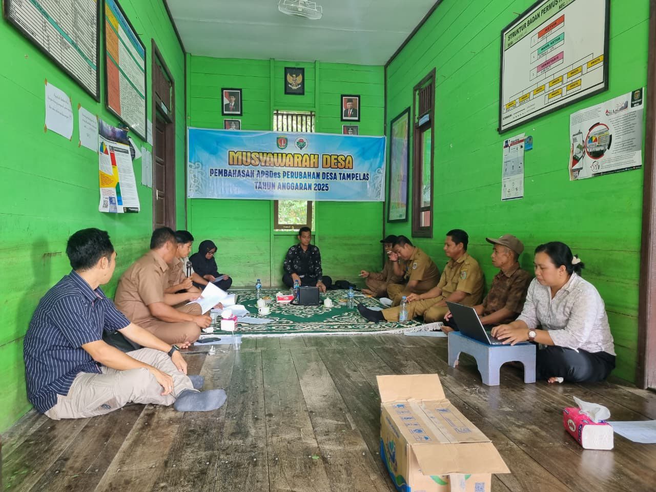 Pemdes Tampelas Gelar Musdes Penetapan Perubahan APBDes 2025 dan RKPDes 2026