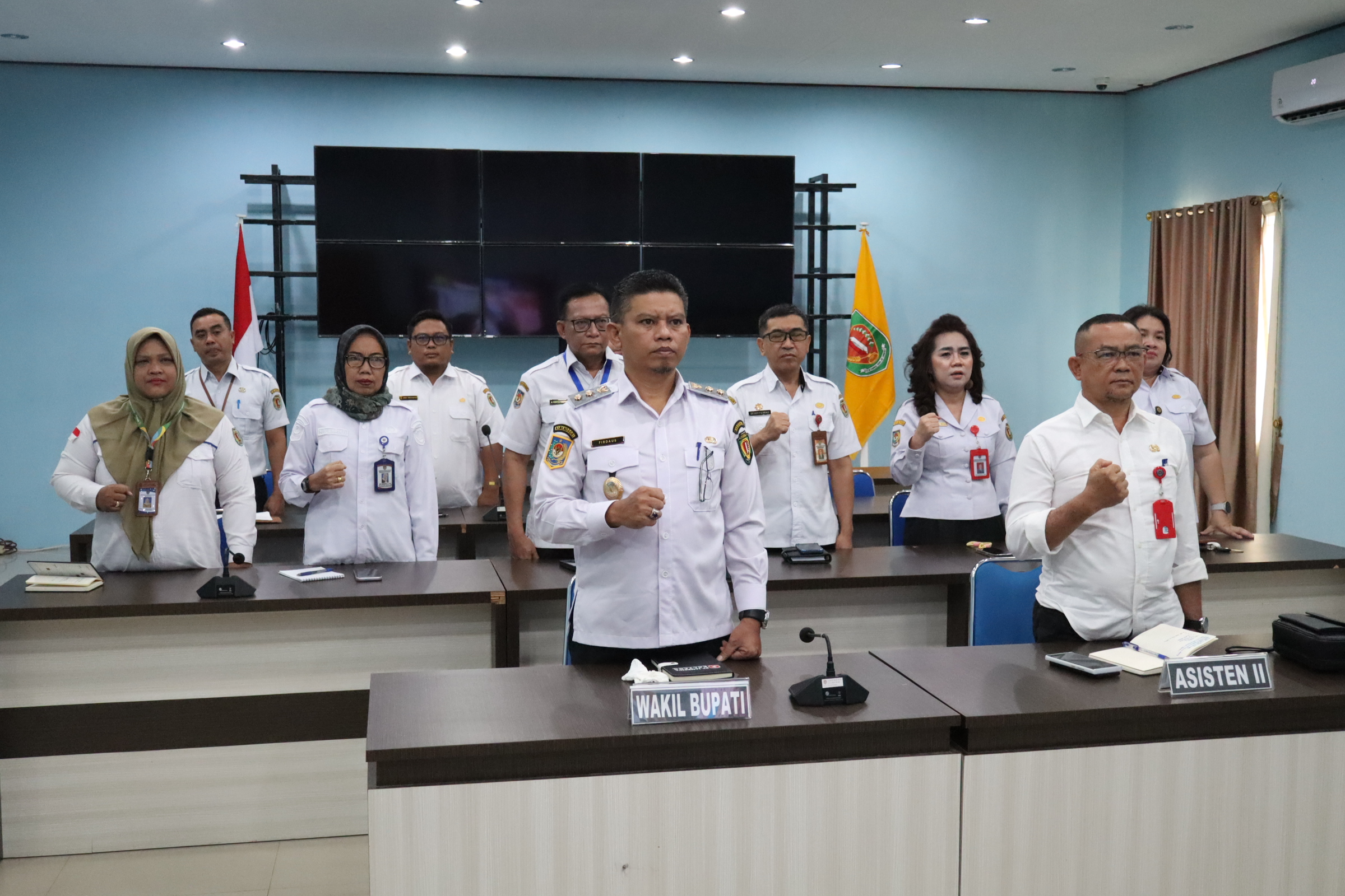 Wabup Katingan Ikuti Sosialisasi Implementasi Kartu Huma Betang Sejahtera dan Bantuan Presiden