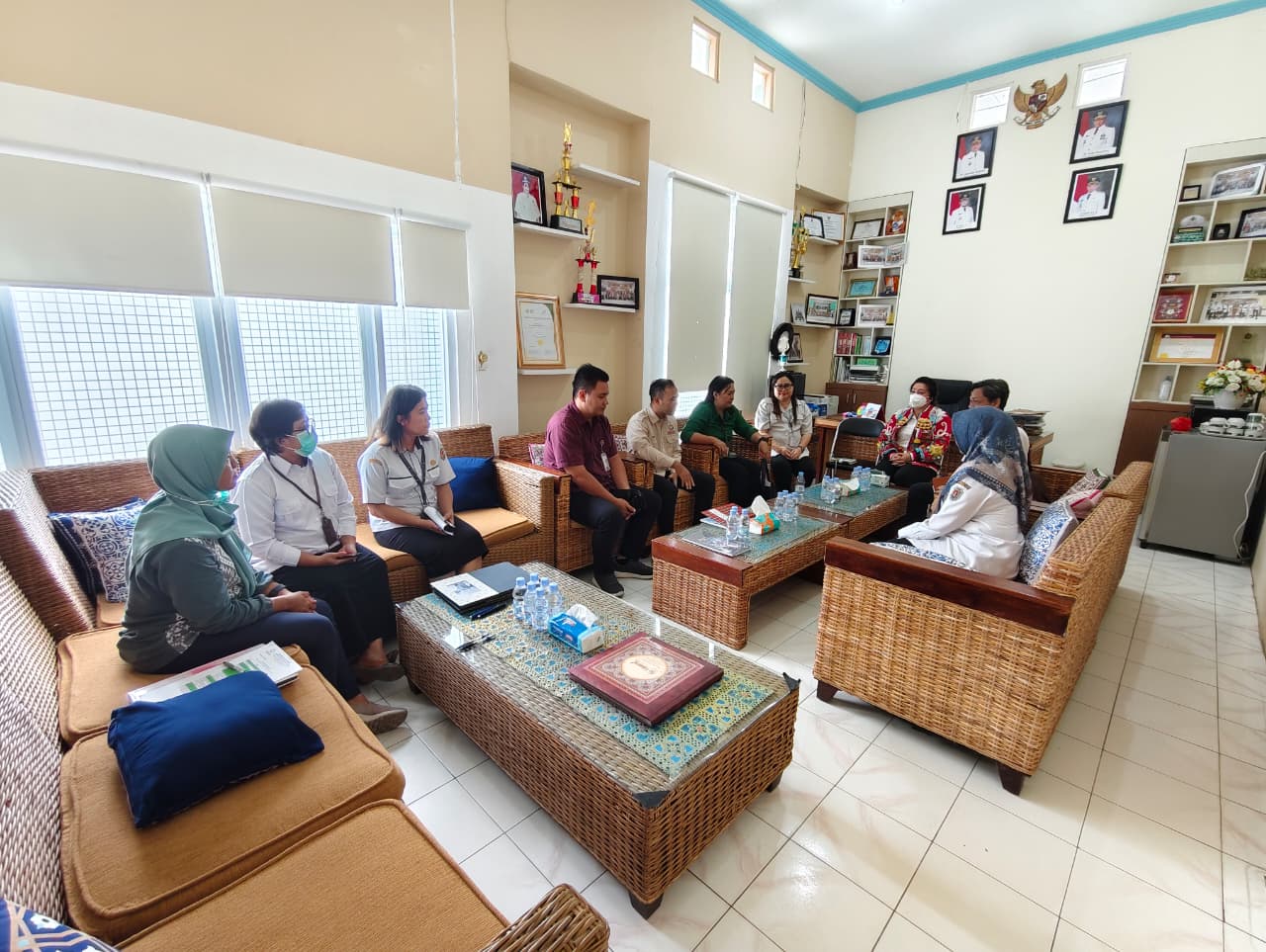 Penilaian Maladministrasi, OMBUDSMAN RI Tinjau Layanan RSUD Mas Amsyar Kasongan