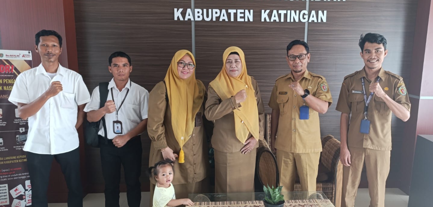 DISKOMINFO KATINGAN TERIMA KUNJUNGAN KERJA DISKOMINFO SANTIK KAPUAS 