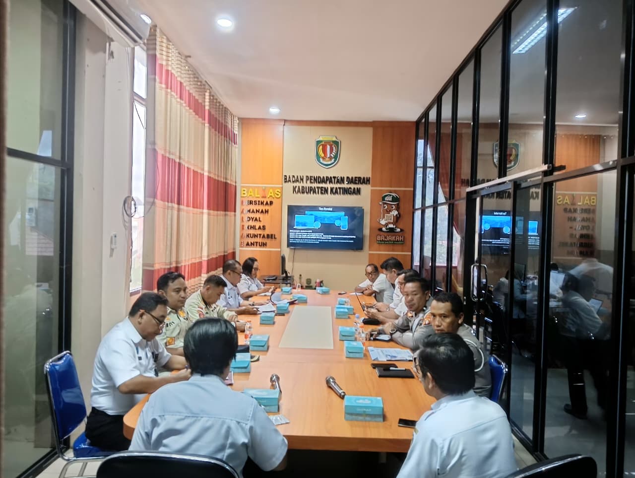 Bapenda Katingan Perkuat Kolaborasi untuk Kejar Target PAD 2025