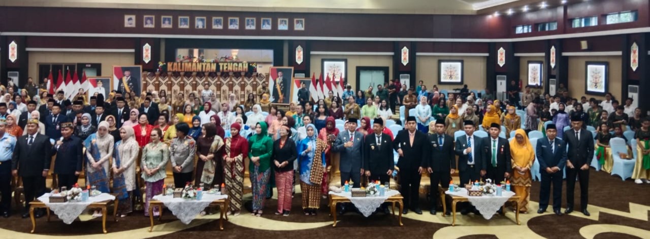 WAKIL BUPATI KATINGAN HADIRI PUNCAK PERINGATAN HARI IBU KE-97 TINGKAT PROVINSI KALIMANTAN TENGAH