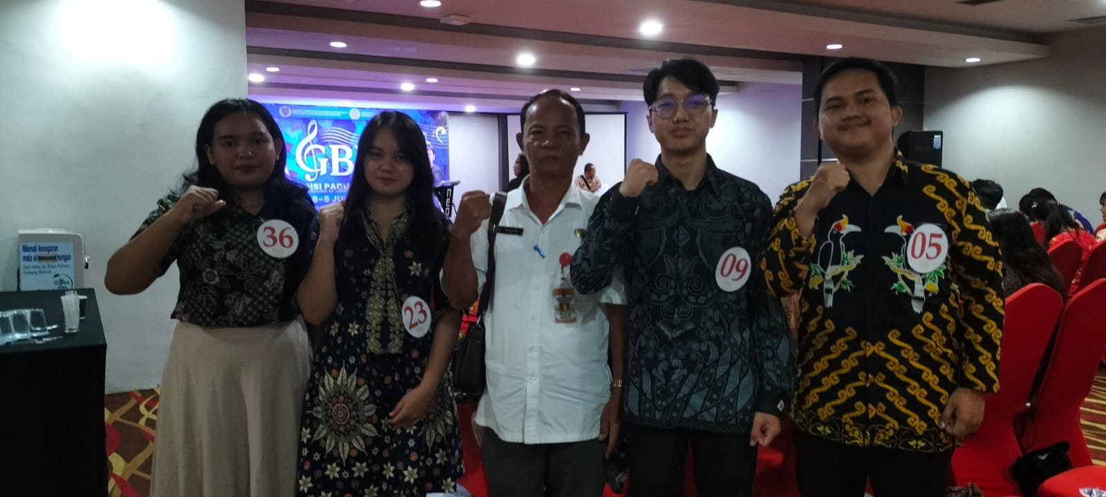 Dukung Bakat Muda, Kepala Disbudporapar Katingan Dampingi Langsung Seleksi Gita Bahana Nusantara